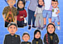 draw a custom face illustration for gift